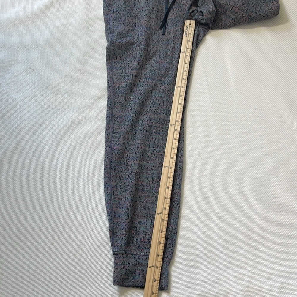 Lululemon Ready to Rulu 7/8 Jogger Neon Tweed Jacquard Battleship Electric EUC - Picture 13 of 14